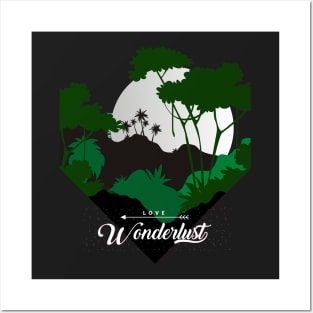 Love wonderlust Adventure Explore the world travel lover summer spring Posters and Art